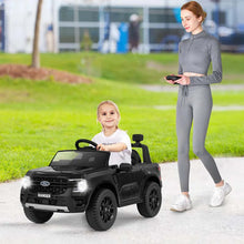 Load image into Gallery viewer, 12V Licensed Ford Ranger Kids Ride on Car, Battery Powered Electric Vehicle Toy Car w/ Remote Control, Storage Basket, Music