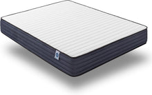 Load image into Gallery viewer, NATURALEX - Matelas PerfectSleep 180x200 - Épais 30 cm - Soutien Mousse à mémoire de Forme - Accueil Blue Latex - Confort Ferme - Respirant - 7 Zones - Réversible - Haute Densité - Fabriqué en Europe