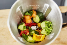 Load image into Gallery viewer, Senya SYCP-HB008R Cook &amp; Ice V3 Red Stainless Steel Heated Blender, Soup Blender/Milled Soup, Steaming, Crushed Ice Smoothies, 1, 5L, 1400W, SYCP-HB008R