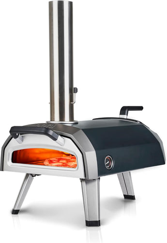 Ooni Karu 2 four à pizza multi-combustibles pour l'extérieur Four à pizza portable au bois et au gaz Pizzeria pour l'extérieur Four à pizza pour des pizzas authentiques cuites à la pierre