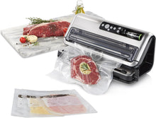 Load image into Gallery viewer, FoodSaver Professional Automated Vacuum Sealer | Storage Compartment for Roller and Cutter | Marinade Function | Includes Matching Vacuum Sealer Bags [FFS006X]