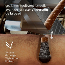 Load image into Gallery viewer, Philips Rasoir i9000 Prestige Ultra, Rasoir électrique 100% étanche, Technologie Skin IQ Pro, Système Triple Lift &amp; Cut, Lames de précision NanoTech rotatives 360°, 5 modes de rasage, XP9401/38