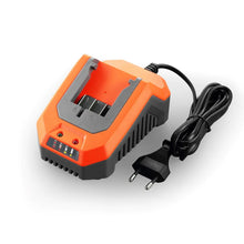 Load image into Gallery viewer, Taille-haies sur perche télescopique à batterie 20V FUXTEC FX-E1HH20 - set batterie et chargeur