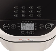 Load image into Gallery viewer, Moulinex OW220830 Bread Maker with 17 Programmes Plastic Black/Purple 31 x 29 x 29 cm
