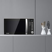 Load image into Gallery viewer, H.Koenig Microwave Oven Grill 2 in 1 VIO9, 25L, 27cm Turntable, 10 Cooking Modes up to 1000W, Defrosting, Combined Cooking, LCD Display [Energy Class A+]