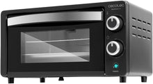 Load image into Gallery viewer, Cecotec Bake&amp;Toast 4600 Black Gyro Countertop Oven, 46 L, 2000 W, 12 Combinable Heating Functions, Includes Rotating Spindle, Crumb Catcher Tray.