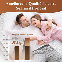 Load image into Gallery viewer, BedStory [Nouvelle Technologie] Surmatelas 160 x 200 à Mémoire de Forme de 7.5CM, Surmatelas de Haute Densité avec Gel Plus Respirant, Housse Amoivible et Lavable