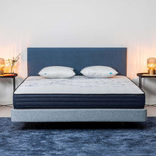 Load image into Gallery viewer, NATURALEX - Matelas PerfectSleep 180x200 - Épais 30 cm - Soutien Mousse à mémoire de Forme - Accueil Blue Latex - Confort Ferme - Respirant - 7 Zones - Réversible - Haute Densité - Fabriqué en Europe
