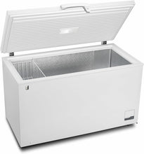 Load image into Gallery viewer, METRO Professional Congélateur bahut GHF2700S, acier, 188 x 73.5 x 94.5 cm, 700 L, 125 W, 3 paniers, éclairage LED, avec serrure, blanc/gris