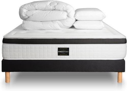 Privilege Pack 160 x 200 cm Memory Foam 5 Zones Black Base | Thickness: 26 cm | Comfort: Balanced
