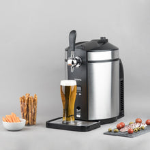 Load image into Gallery viewer, H.Koenig Tireuse à Bière compatible tous Fûts Universels Pressurisés de 5L Inox BW1778, Machine, Pompe, Pression domestique, Professionnelle, Universelle, Refroidissement intégré 4°C