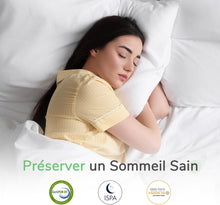 Load image into Gallery viewer, Novilla Matelas en Mousse 140x190, Matelas Amovible à 7 Zones de Confort, Réversible Été/Hiver, Respirable, Hauteur 18 cm