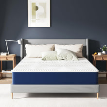 Load image into Gallery viewer, Matoresu Double Mattress 160 x 190 cm Memory Foam Height 25 cm Medium Rigid H3 Ergonomic 7 Zone Cold Foam Comfortable Breathable Fabric Cover