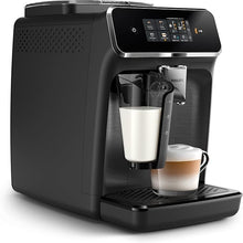 Load image into Gallery viewer, Philips Série 2200 Machine Expresso Automatique - 2 Boissons, Mousseur à Lait Classique, Écran Tactile, Broyeur Céramique, Aroma Seal, Noir Mat (EP2220/10)