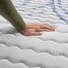 Load image into Gallery viewer, NATURALEX - Matelas PerfectSleep 180x200 - Épais 30 cm - Soutien Mousse à mémoire de Forme - Accueil Blue Latex - Confort Ferme - Respirant - 7 Zones - Réversible - Haute Densité - Fabriqué en Europe