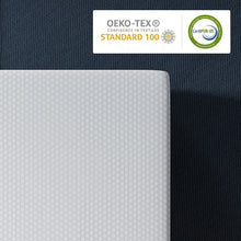 Load image into Gallery viewer, BedStory Mattress Topper 160 x 200 cm, Thickness 10 cm, Memory Foam Mattress Topper 160 x 200 cm Gel Infused Ergonomic Mattress Topper, High Density Ventilation, Hypoallergenic Washable Cover