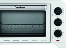 Load image into Gallery viewer, Moulinex Oven, 33 L, Rotating heat, Advanced convection, 6 cooking modes, Thermostat adjustable up to 240°C, Timer 120 min, Reversible grill, Silicone oven mitts, Optimo Black OX464811