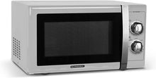 Load image into Gallery viewer, SCHNEIDER - SMW25VMS - Microwave - Grill - 25 liters - 900 watts - Vintage - Timer - Silver