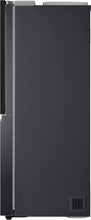 Load image into Gallery viewer, LG GSXV91MCAF Réfrigérateur combiné - Side by Side, 635L, InstaView, Total No-Frost, Compartiment congélation, Distributeur d'eau et glace UVnano, Compresseur Inverter Linear, Wi-Fi, Noir, Classe F