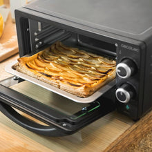 Load image into Gallery viewer, Cecotec Bake&amp;Toast 4600 Black Gyro Countertop Oven, 46 L, 2000 W, 12 Combinable Heating Functions, Includes Rotating Spindle, Crumb Catcher Tray.