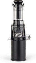 Load image into Gallery viewer, H.Koenig GSX12 Vertical Juice Extractor Stainless Steel Black, Fruit and Vegetable Juice, BPA Free, 82 mm Wide Mouth, Soft Pressure, 1 Litre, 400 W