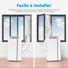 Load image into Gallery viewer, MIDEA Climatiseur PortaSplit Mobile Silencieux 4-in-1| 12000 BTU | Chauffage et Climatisation Portable Prêt à Poser 3,5kW- Clim Mobile avec rafraîchisseur, déshumidificateur, chauffage,ventilateur