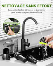 Load image into Gallery viewer, AMZCHEF Extracteur Jus - Extracteur de Jus de Fruits et Légumes - Presses-agrumes à Froid sans BPA avec 2 Tasses et Brosse - Fonction de Mastication Inversée pour Éviter les Blocages - Argent