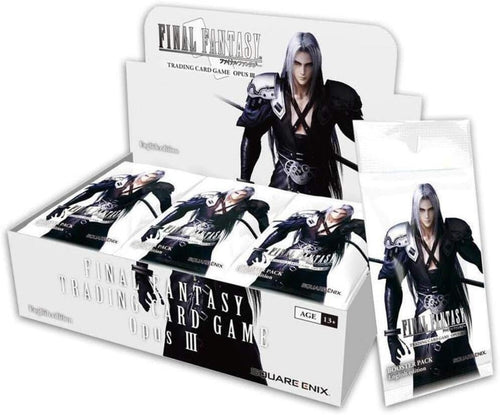 Final Fantasy Opus 3 III - Jeu de Cartes à Collectionner Booster boîte de présentation