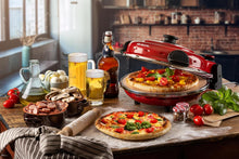 Load image into Gallery viewer, Ariete Pizza Oven 918, Pizza 4 Minutes, 5 Cooking Levels, Refractory Plate for Heating, Wooden Blades Included, Maximum Temperature 400°C, 1200W, White