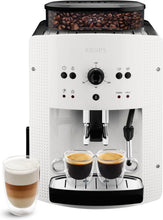 Load image into Gallery viewer, Krups Coffee Bean Machine, 1.7 L, 2 Cups Simultaneously, Automatic Cleaning, Steam Nozzle for Cappuccino, Espresso Maker, Essential Black YY8125FD