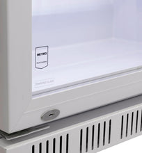 Load image into Gallery viewer, METRO Professional Réfrigérateur à Boissons GSC2360B, Acier/Verre, 62 x 63.6 x 175.3 cm, 347 L, avec Serrure, Noir