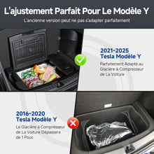 Load image into Gallery viewer, AAOBOSI 46 L Glaciere a Compression, Glaciere Electrique Double Zone, 12 V/24 V et 100-240 V Frigo Camping, -20 ℃ à 20 ℃, pour Voiture, Camion, Bateau, Camping-Car