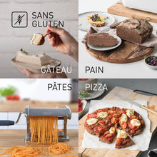 Load image into Gallery viewer, Panasonic SD-YR2550SXE Automatic Bread Maker, Raisin, Nut and Yeast Dispensers, 31 Auto Programs, Dual Temperature Sensor, 13 Hour Digital Timer, LCD Display, Silver