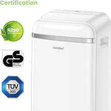 Load image into Gallery viewer, COMFEE' Climatiseur Mobile 9000 BTU/h 2,6kW, 3-EN-1 Refroidisseur Déshumidificateur Ventilateur, Fonction Follow me, Minuterie, Mode nuit, Pour salon et maison de 33㎡/88m³, MPPH-09CRN7, R290