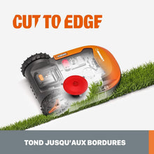 Load image into Gallery viewer, WORX LANDROID Vision WR206E.1, Robot Tondeuse sans Fil périphérique 600 m² Surf.Max 700 m², Installation en 30 Min, Caméra 4K + IA Adaptative, évite Tous Les Obstacles, Coupe des Bordures, Multizone