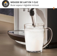 Load image into Gallery viewer, Krups Coffee Bean Machine, 1.7 L, 2 Cups Simultaneously, Automatic Cleaning, Steam Nozzle for Cappuccino, Espresso Maker, Essential Black YY8125FD