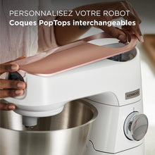 Load image into Gallery viewer, Kenwood Titanium Chef Baker KVC65.001WH, Pastry Robot with Integrated Scales, Including 3-Piece Pastry Set, Spatula &amp; Splash Protection, 1200 W, White