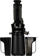 Load image into Gallery viewer, H.Koenig GSX12 Vertical Juice Extractor Stainless Steel Black, Fruit and Vegetable Juice, BPA Free, 82 mm Wide Mouth, Soft Pressure, 1 Litre, 400 W