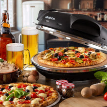 Load image into Gallery viewer, Ariete Pizza Oven 918, Pizza 4 Minutes, 5 Cooking Levels, Refractory Plate for Heating, Wooden Blades Included, Maximum Temperature 400°C, 1200W, White