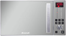 Load image into Gallery viewer, BRANDT - SE2616W - Micro-ondes Solo Electronique 26L – 900W – Autoprogramme 8 positions – 3 mémoires – Programme Speed Defrost – Façade miroir – Cavité énamelite – Blanc