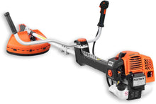 Load image into Gallery viewer, Fuxtec Débroussailleuse Thermique Professionnelle FX-PS152 52 cm3 3CV Système Anti Vibration - 2 en 1 Coupe-Bordure avec Tête de Coupe Double Fil et Lame 3 Dents Modèle Conçu pour Les Pros
