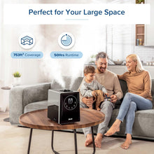 Load image into Gallery viewer, LEVOIT OasisMist 1000S (10L) Smart Humidifier for Home Large Room Bedroom, Last 100 Hours Suitable for Indoor Plant, Cover up to 600ft², Easy Top Fill, Remoter &amp; Voice Control, Auto Mode, Quiet, White