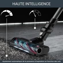 Load image into Gallery viewer, Rowenta X-Force Flex 9.60 Allergie Aspirateur balai sans fil, Filtration Anti-Allergènes, Puissant 100AW, Ultra Léger, Autonomie 45min RH2038WO, Noir / Violet