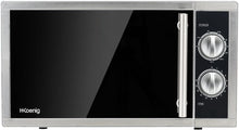 Load image into Gallery viewer, H.Koenig Micro-Ondes Four Grill 2 en 1 VIO9, 25L, Plateau tournant 27cm, 10 modes de cuisson jusqu’à 1000W, Décongélation, Cuisson combinée, écran LCD [Classe énergétique A+]