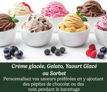 Load image into Gallery viewer, Cuisinart Sorbetière - Fait de la crème glacée, du gelato, du sorbet et du yogourt glacé en 40 minutes - Desserts maison - Facile à utiliser - Acier inoxydable - ICE100BCU