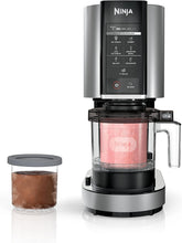 Load image into Gallery viewer, Ninja CREAMi Deluxe Ice Cream &amp; Frozen Treat Maker for Ice Cream, Sorbet, Milkshakes, Frozen Yogurt, &amp; More, 11-in-1, XL Capacity, Silver, Includes (2) Family-Sized 24 oz. Tubs, NC501