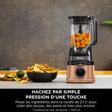 Load image into Gallery viewer, Ninja Detect Power Blender Processor Pro 3-in-1, Blender 1200W, Mixing Bowl, Blender Blade, Individual Cup, Container, Knead, Blender, Chopping &amp; Mixing, Black, TB401EU
