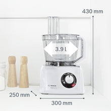 Load image into Gallery viewer, Bosch MultiTalent 8 MC812M844 – Robot de cuisine polyvalent avec plus de 50 fonctions – 1250 W – Grande capacité de 3,9 L – Couleur : Noir