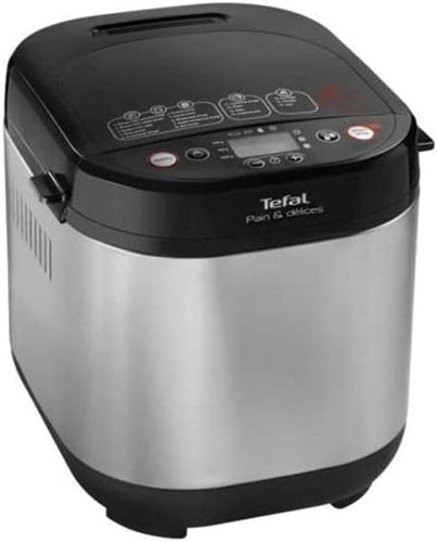 Tefal PF240E38 Bread Maker, Black/Stainless Steel