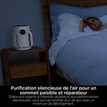 Load image into Gallery viewer, Shark NeverChange jusqu'à 5 ans Purificateur d'air MAX intérieur, Couvre 130m², Filtre HEPA 5 ans, Capture 99,97% allergènes, Mode automatique, Silencieux, LED, Blanc HP300EU